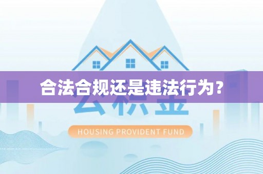 察右前旗合法合规还是违法行为？
